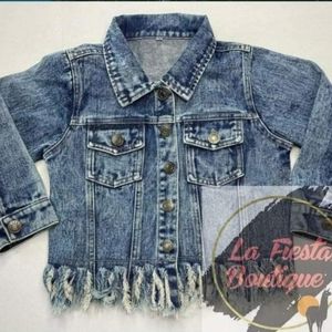 Fringe Jean jacket